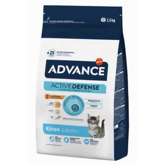 Advance Kitten Tavuklu Yavru Kedi Maması 1,5kg