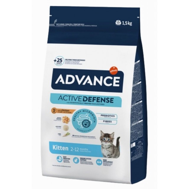 Advance Kitten Tavuklu Yavru Kedi Maması 1,5kg