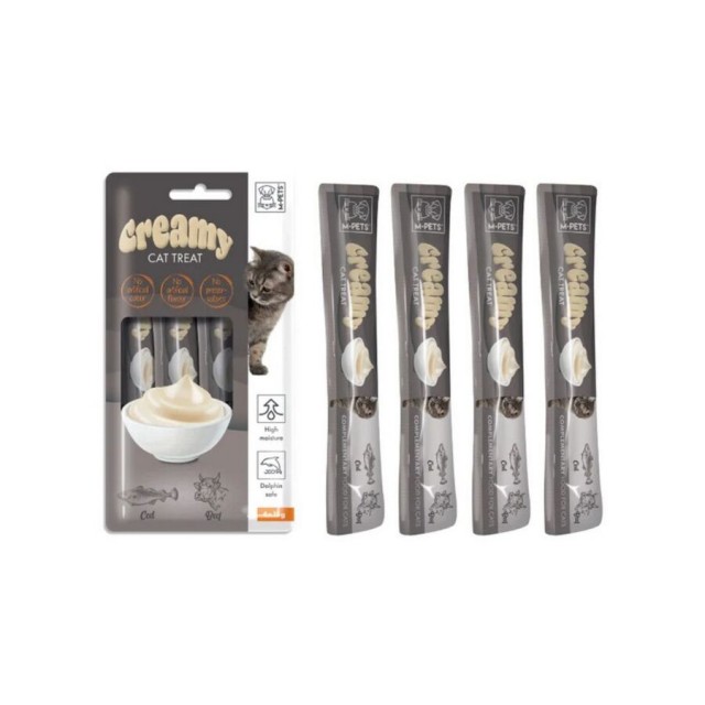 Creamy Morina Balıklı Biftekli Kedi Ödülü 4x15gr