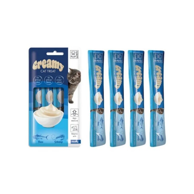 Creamy Ton Balıklı Karidesli Kedi Ödülü 4x15gr