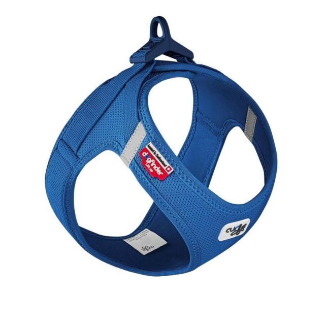 Curli Vest Harness Clasp Air-Mesh Köpek Göğüs Tasması L Mavi