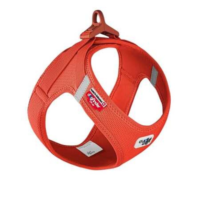 Curli Vest Harness Clasp Air-Mesh Köpek Göğüs Tasması L Turuncu