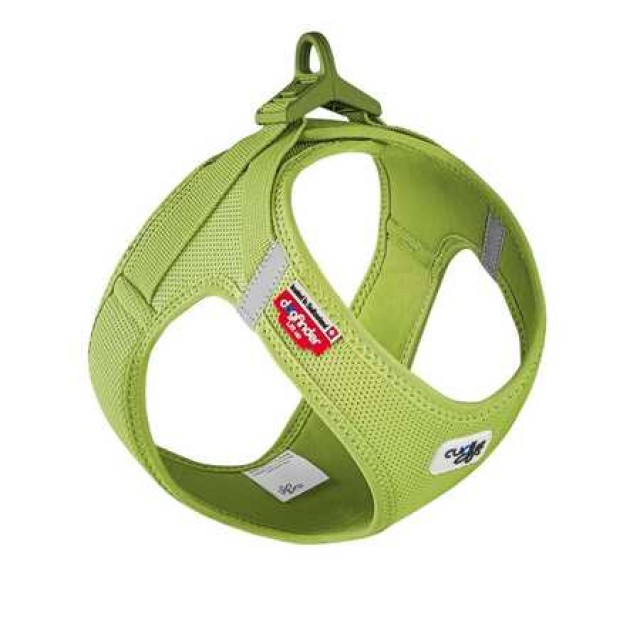 Curli Vest Harness Clasp Air-Mesh Köpek Göğüs Tasması S Lime