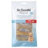 Dr.Sacchi Premium Sığır Etli Doğal Sığır Derisi Press Kemik Tahılsız Köpek Ödülü 3'' 5'li 100gr