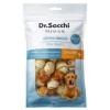 Dr.Sacchi Premium Tavuk Sargılı Beyaz Sığır Derisi Düğüm Kemik Tahılsız Köpek Ödülü 2” 8'li 100gr
