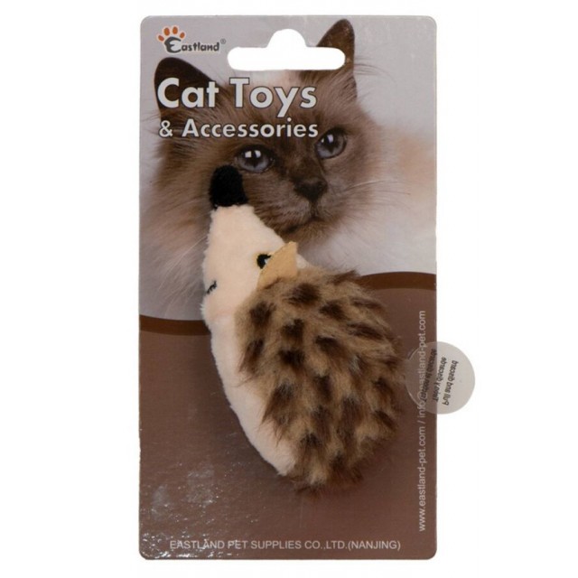 Eastland Catnipli Peluş Dijital Sesli Kirpi 9.5cm