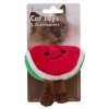 Eastland Kedi Otlu Hışırtılı Peluş Karpuz Kedi Oyuncağı 8.5cm