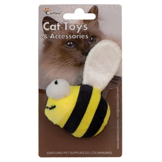 Eastland Kedi Otlu Peluş Dijital Sesli Arı 6.5cm