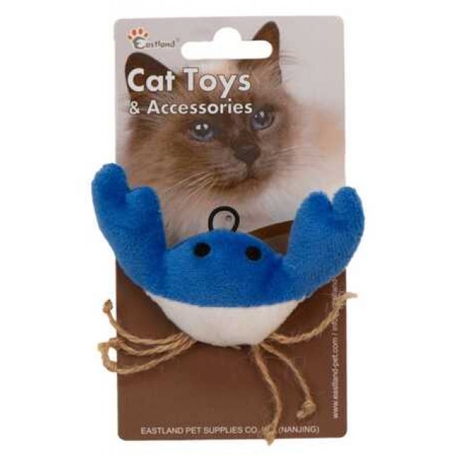 Eastland Kedi Otlu Peluş Yengeç Kedi Oyuncağı 11cm