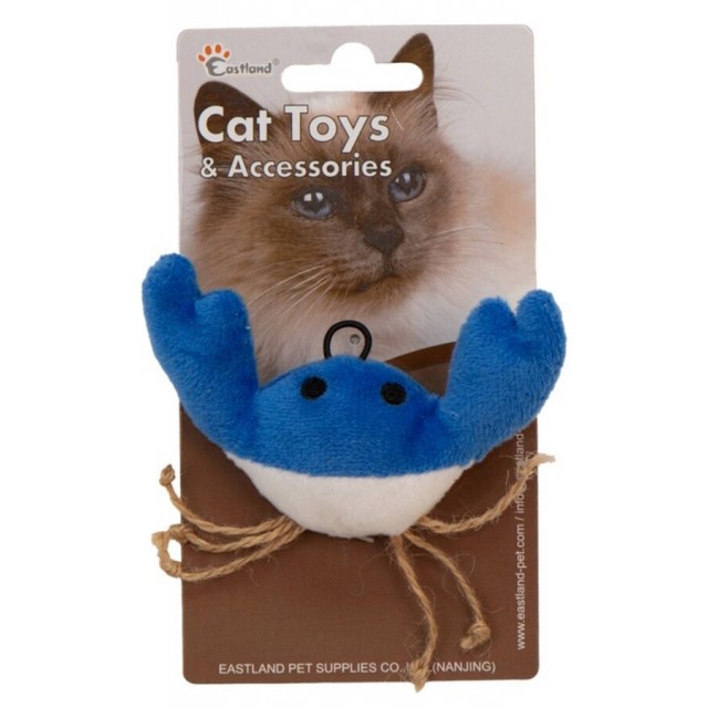Eastland Kedi Otlu Peluş Yengeç Kedi Oyuncağı 11cm