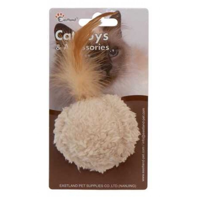 Eastland Kedi Otlu Tüylü Keçe Top 5cm