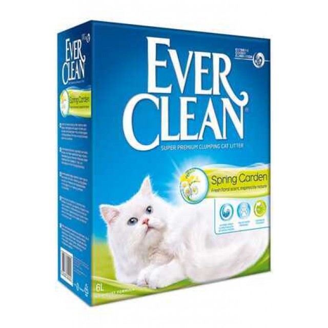 Ever Clean Spring Garden Çiçek Kokulu Topaklanan Kedi Kumu 10lt