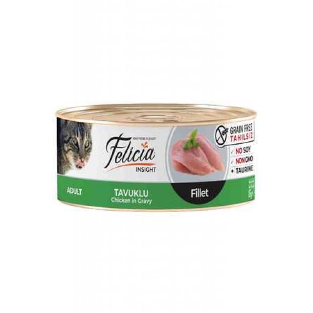 Felicia Tahılsız Tavuk Fileto Kedi Konservesi 85gr