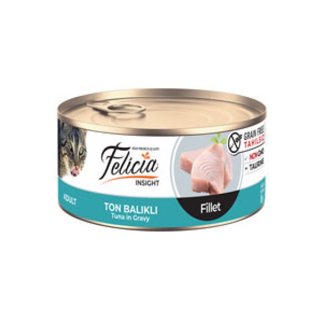 Felicia Ton Balıklı Yetişkin Fileto Kedi Konservesi 85gr