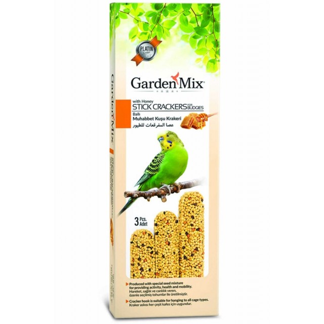 Garden Mix Platin Ballı Kuş Krakeri 3lü