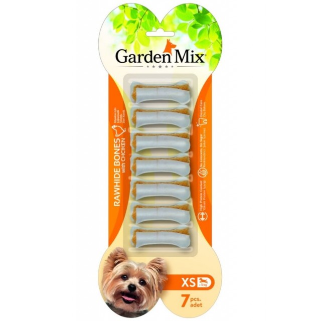 Gardenmix Tavuklu Köpek Kemiği XS 7li 6.3cm