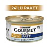 Gourmet Gold Parça Etli Okyanus Balığı ve Sebzeli Kedi 85 gr 24 adet