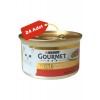 Gourmet Gold Sığır Etli ve Tavuklu Yetişkin Kedi Konservesi 24x85gr 24lü