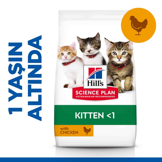 Hills Kitten Tavuklu Yavru Kedi Maması 1,5kg