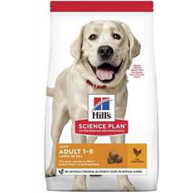 Hills Light Tavuklu Büyük ve İri Irk Yetişkin Köpek Maması 14kg