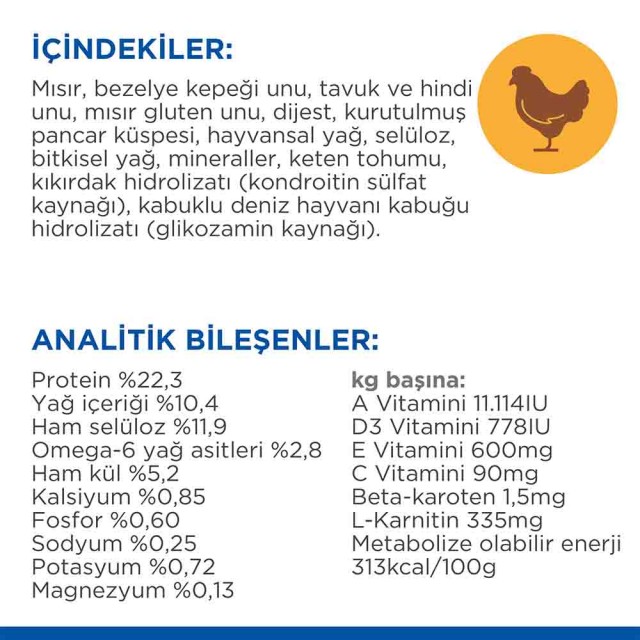 Hills Light Tavuklu Büyük ve İri Irk Yetişkin Köpek Maması 14kg