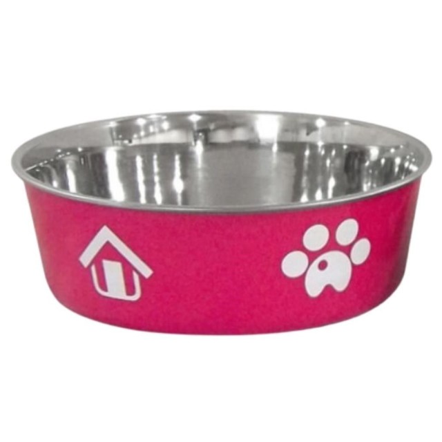 Lion PSB-110 Çelik Kedi ve Köpek Mama Kabı 470 ml Karışık Renkli
