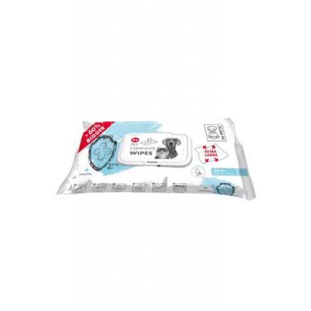 M-Pets Antibacterial Kedi ve Köpekler İçin Temizleme Mendili XL 30lu