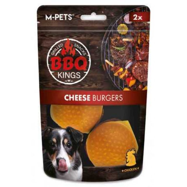 M-Pets BBQ Kings Cheese Burgers Tavuklu Köpek Ödülü 130gr