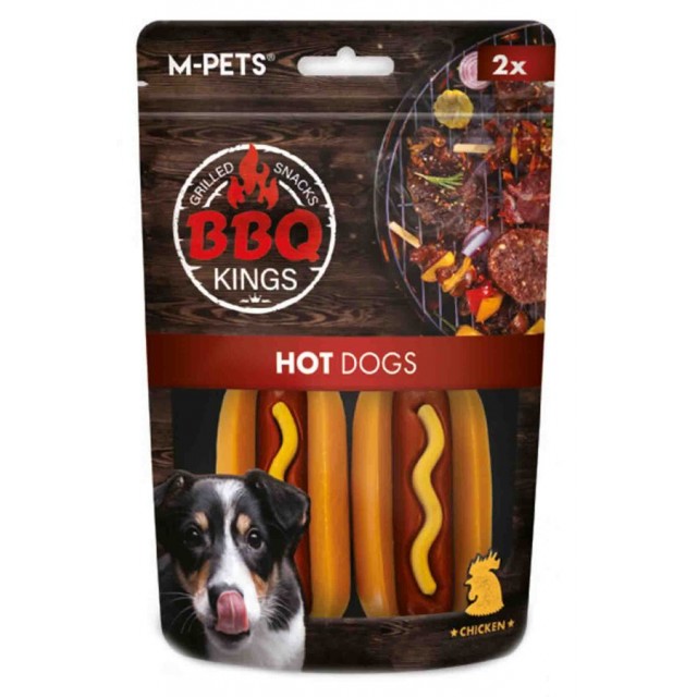 M-Pets BBQ Kings Hot Dogs Tavuklu Köpek Ödülü 135gr
