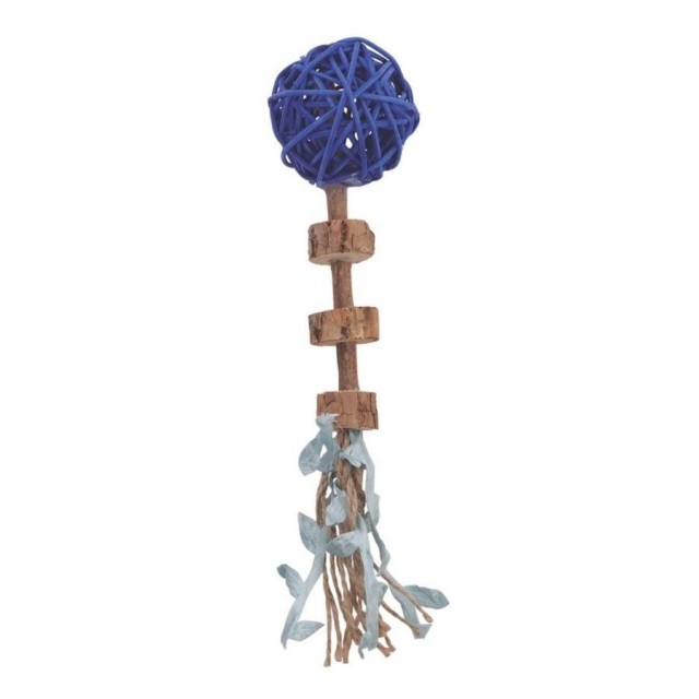 M-Pets Charmy Amulet Matatabi Kedi Oyuncağı Mavi