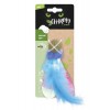 M-Pets Charmy Firefly Kedi Otlu Kedi Oyuncağı Mavi