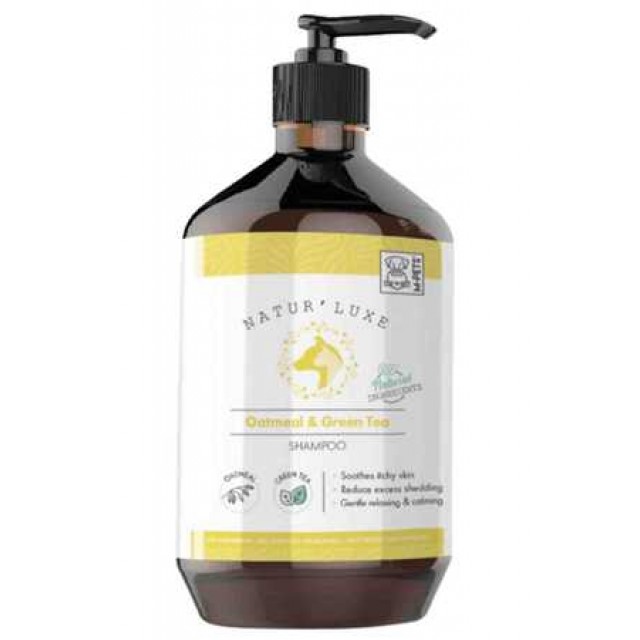 M-Pets Naturluxe Yulaf Ezmesi ve Yeşil Çay Özlü Köpek Şampuanı 500ml