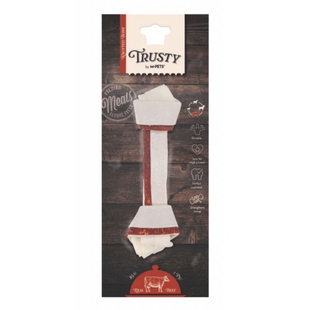 M-Pets Trusty Sığır Etli Kemik Köpek Ödülü 20.3cm 85gr