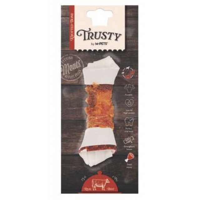 M-Pets Trusty Sığır Etli Kemik Köpek Ödülü 75gr 15.3cm