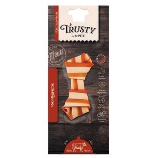 M-Pets Trusty Sığır Etli ve Tatlı Patatesli Kemik Köpek Ödülü 11,5cm 50gr