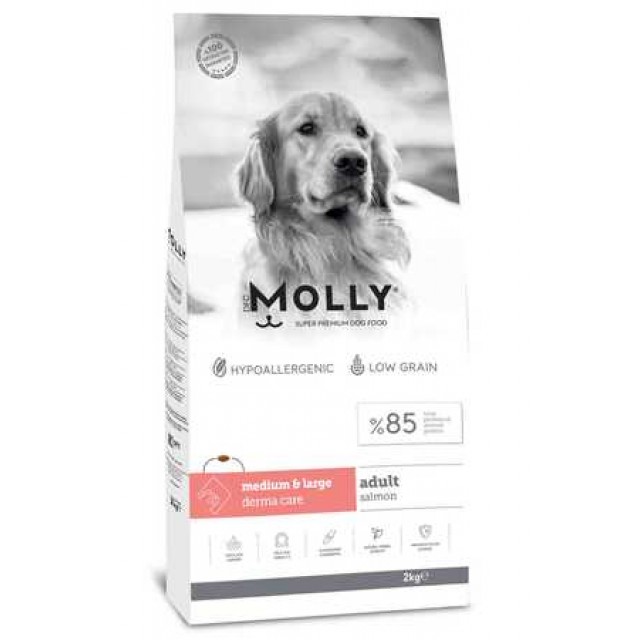 Molly Somonlu Orta ve Büyük Irk Yetişkin Köpek Maması 2kg