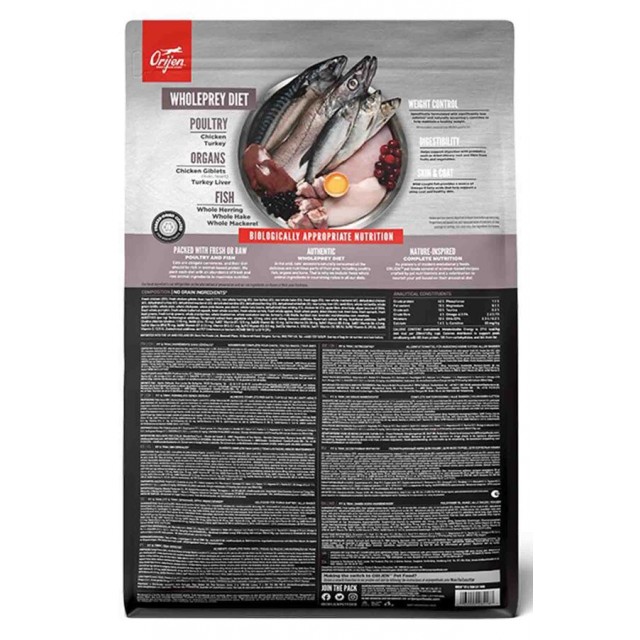 Orijen Fit & Trim Fazla Kilolu Kediler için Tahılsız Light Kedi Maması 1,8kg