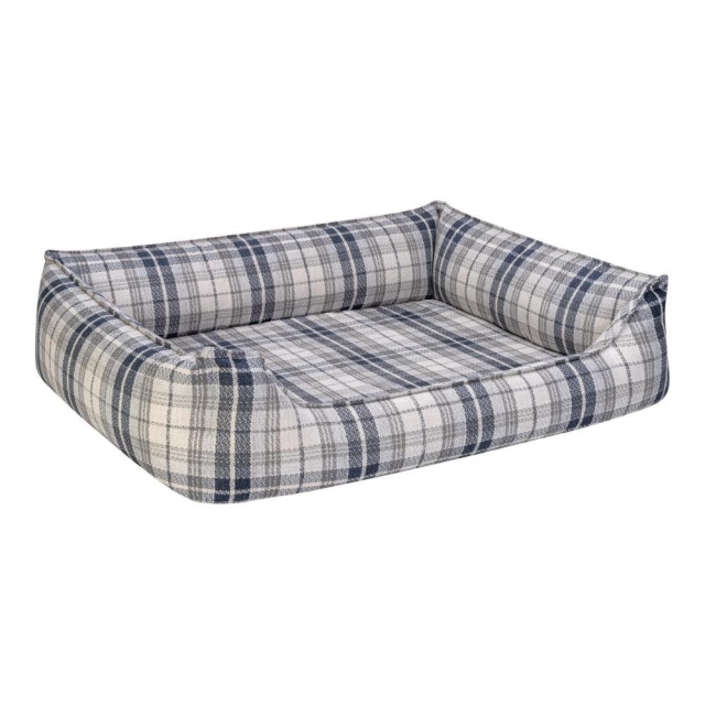 Pet Comfort Delta Lacivert Kareli Köpek Yatağı Medium 90x70 cm