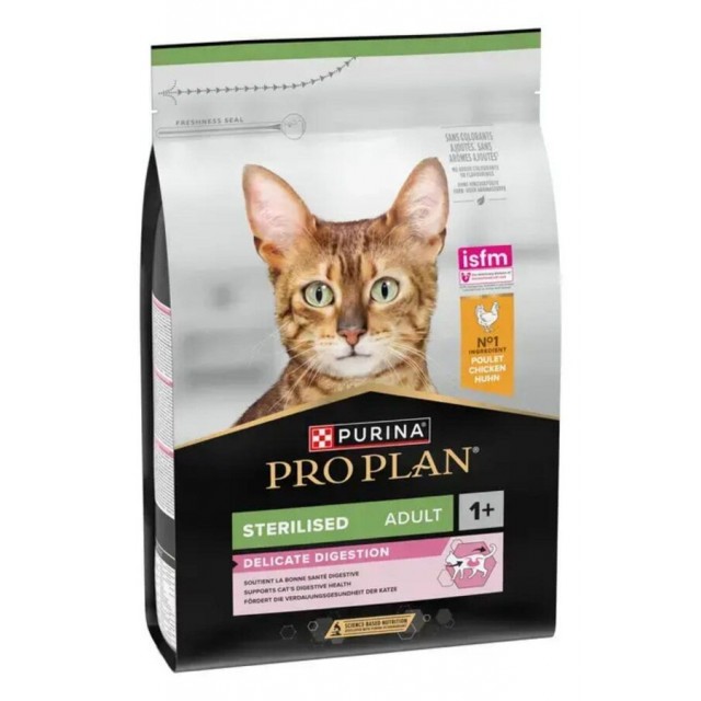 Pro Plan Delicate Kısırlaştırılmış Tavuk Etli Yetişkin Kedi Maması 3kg
