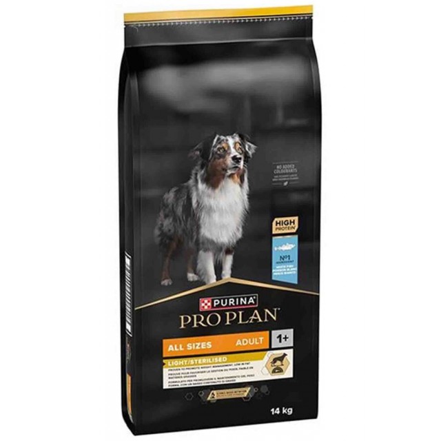 Pro Plan Light Sterilised Balıklı Köpek Maması 14kg