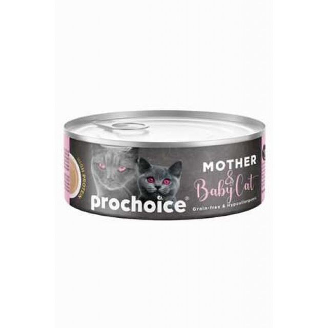 Prochoice Mousse Anne ve Bebek Kediler İçin Yavru Kedi Konservesi 80gr