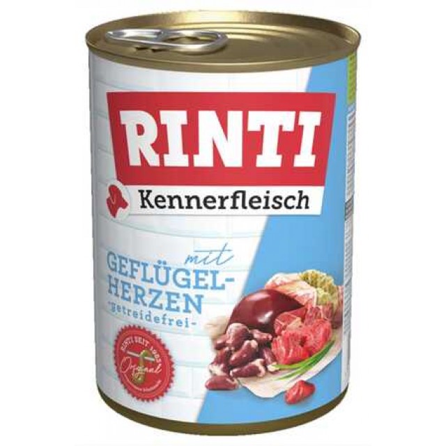 Rinti Gurme Yürek Etli Köpek Konservesi 400gr