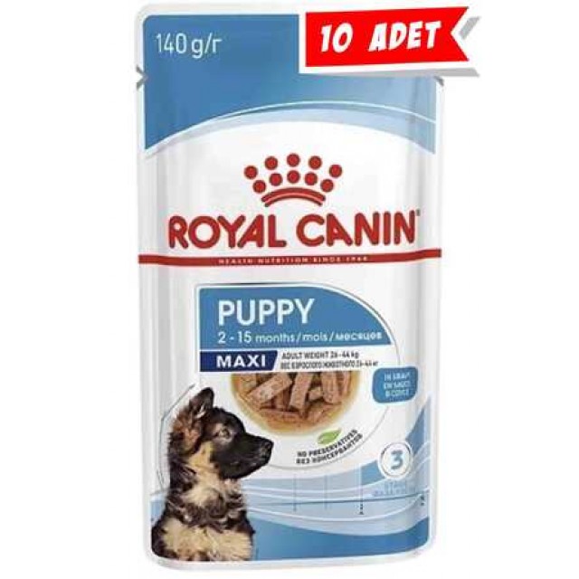 Royal Canin Büyük Irk Yavru Köpek Konservesi 10x140gr