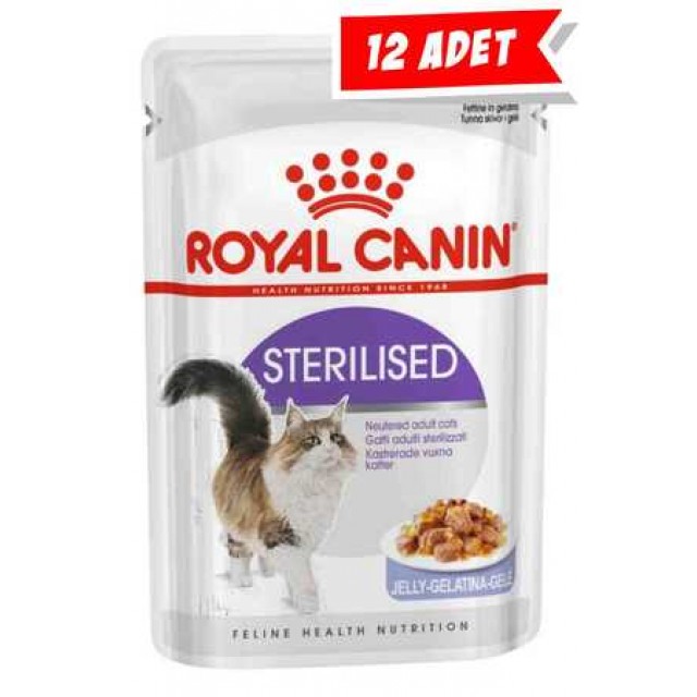 Royal Canin Jöleli Kısırlaştırılmış Kedi Konservesi 12x85gr 12li