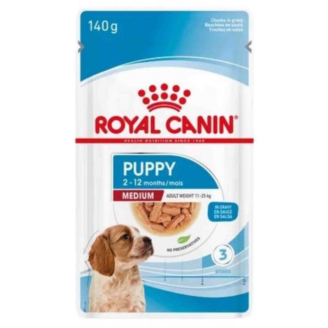 Royal Canin Orta Irk Yavru Köpek Konservesi 140gr