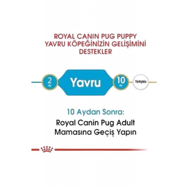 Royal Canin Pug Puppy Yavru Köpek Maması 1,5kg