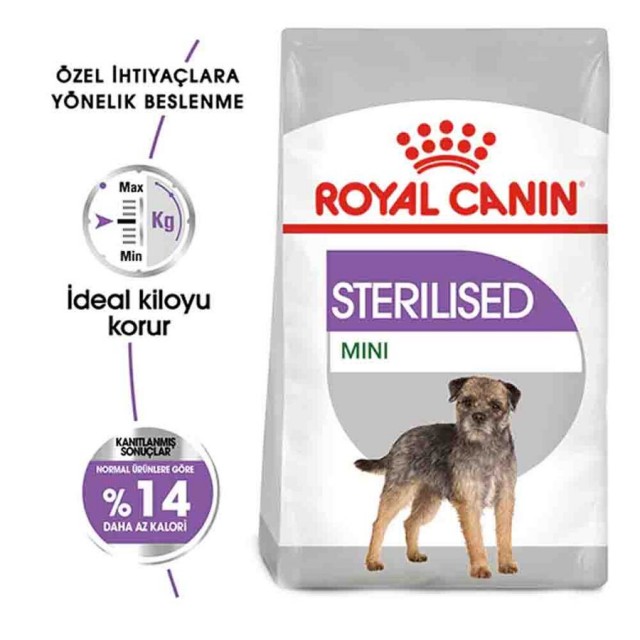 Royal Canin Sterilised Mini Kısırlaştırılmış Küçük Irk Köpek Maması 3kg