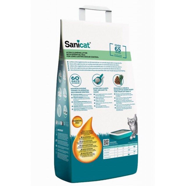 Sanicat Essential Oils Okaliptus Kokulu Kedi Kumu 10kg