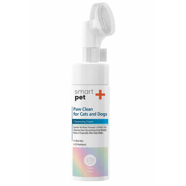 SmartPet + Kedi ve Köpekler İçin Pati Temizleme Köpüğü 150ml