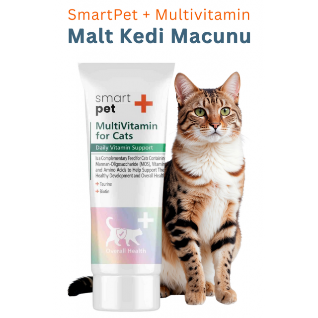 SmartPet + Multivitamin Kedi Macunu 25ml
